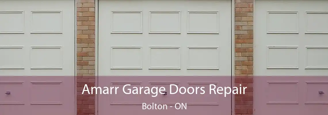 Amarr Garage Doors Repair Bolton - ON